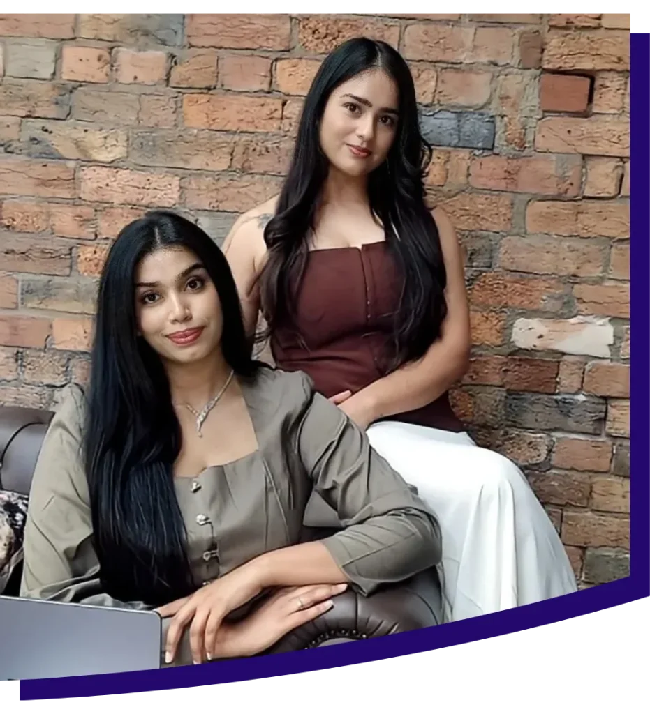Kamal Kaur and Registered nurse Pavnoor, Caur IV Infusion Bar founders