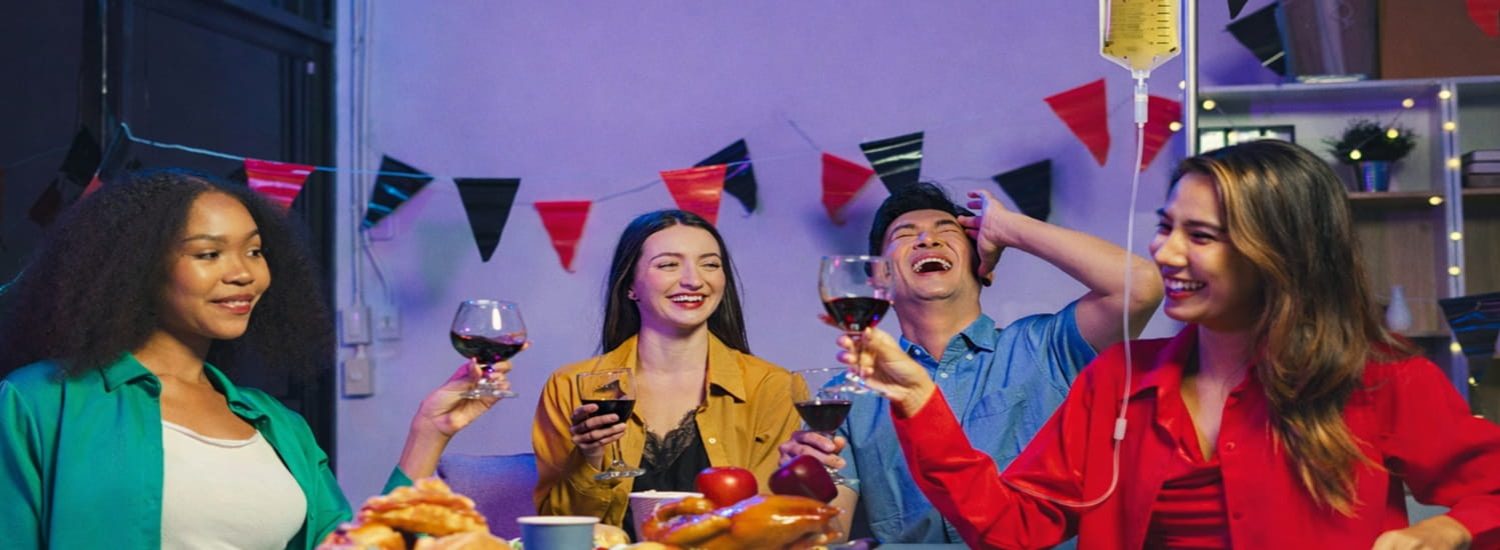 When you think of a traditional "kitty party," your mind probably jumps to a fun gathering of friends, chitchat, snacks, and maybe a game or two. But in recent times, there's a refreshing twist to this classic social event enter the Kitty Party IV Drip Experience.